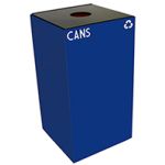 Witt 28GC Geocube Recycling Container - 28 U.S Gallon - 15" Sq x 28" H