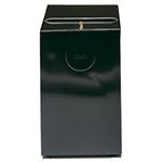 Witt Industries 32MSR Confidential Waste Receptacle - 32 Gallon Capacity - 15" Sq. x 32" H - Coffee Black in Color
