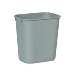 Rubbermaid 29558 Wastebasket, Small - 13 5/8 U.S. Quart Capacity - Gray in Color