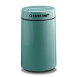 FG1630P Two Piece Round Model - 22 Gallon Capacity - 16" Dia. x 28" H - Disposal Opening is 12" L x 2.5" W