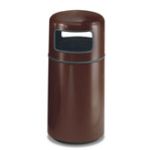 FG1639 Two Piece Round Model with Two Disposal Openings - 22 Gallon Capacity - 16" Dia. x 37" H - 2 Disposal Openings Measuring 11" W x 5" H