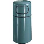 FG1837DR Two Piece Round Models with Single Disposal Opening and Door - 28 Gallon Capacity - 18" Dia. x 37" H - Disposal Opening is 12" W x 6.5" H
