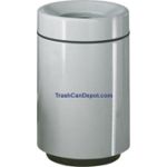 FG2438 Two Piece Round Model - 62 Gallon Capacity - 24" Dia. x 39" H - Disposal Opening is 13" Dia.
