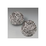 Glit/Micrtron Stainless Steel Scrubbers Large Size 1.75-oz. scrubber. 12 Scrubbers per Case