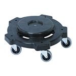 Continental 3255 Round Dolly for Huskee Trash Cans - Fits 20, 32, 44 and 55 Gallon Huskees