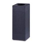 Rubbermaid / United Receptacle SC10 Designer Line Silhouette Open Top Waste Receptacle - 10 Gallon - 10.75" Sq. x 25" H