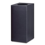Rubbermaid / United Receptacle SC14 Designer Line Silhouette Open Top Waste Receptacle - 24 Gallon - 14 3/4" Sq. x 30" H