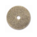 Glit/Microtron 20404 Jackeroo Natural Hair Floor Pads - 21" Diameter - 1 Case of 5 Pads