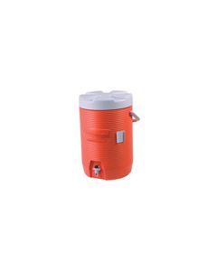 Rubbermaid 168301 Insulated Beverage Container, Orange - 12.5" L x 11" W x 16.7" H - 3 gallon capacity