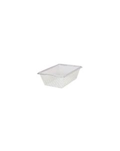 Rubbermaid 3322 26" x 18" x 8" Colander for Food Boxes - Clear in Color
