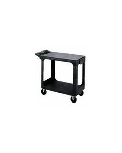 Rubbermaid 4525 Flat Shelf Utility Cart - 43 7/8" L x 25 5/8" W x 33 5/16" H - 500 lb capacity - Black in Color