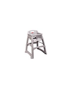 Rubbermaid 7814-88 Sturdy Chair Youth Seat without Wheels Ready-to-Assemble - 23.5" L x 23.5" W x 29.75" H