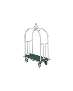 Glaro 8848 Signature Collection Bellman Cart with 4 Wheels - 49.5" L x 25" W x 78" H - Your choice of color