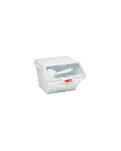 Rubbermaid 9G60 40 Cup ProSave Shelf Ingredient Bin with 1/2 cup Scoop - 15" L x 11.75" W x 8.5" H - .33 cu. ft capacity