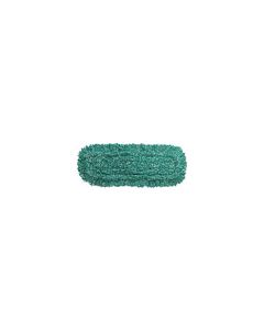 Rubbermaid J852-00 Microfiber Looped-End Dust Mop - 18" L x 5" W - Green in Color