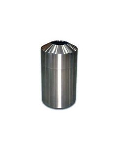 Imprezza RT30SS Raised Open Top Waste Can - 30 Gallon Capacity - 20" Dia. x 33" H - Stainless Steel
