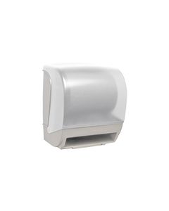 Palmer Fixture TD0235-03 INSPIRE Electronic Hands Free Roll Towel Dispenser - White Translucent in Color
