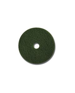 Glit/Microtron 20130 Green Scrubbing Floor Pads - 19" Diameter - 1 case of 5 pads