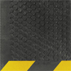 Safety Scrape Slip Resistant Mat with Yellow Border