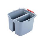 Steel Sponge Mop/Double Pails