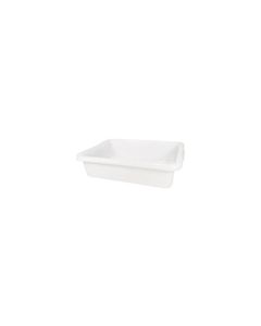 Rubbermaid 3349 Bus/Utility Box - 20" L x 15" W x 5" H - 4 5/8 gallon capacity - White in Color