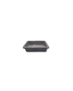 Rubbermaid 3349 Bus/Utility Box - 20" L x 15" W x 5" H - 4 5/8 gallon capacity - Gray in Color