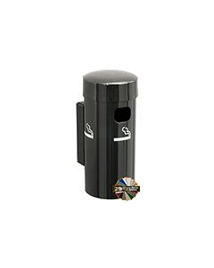 Glaro 4400 Deluxe Wall Mounted Smokers Post - 3.5" Dia. x 8" H - Assorted Colors