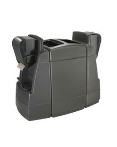 55-Gallon Double Sided Fuel Island Convenience Center for Roll Towel Dispensers
