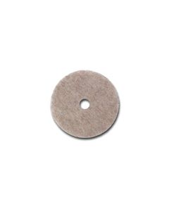 Glit/Microtron 24005 CoCo Pad Natural Fiber Floor Pads - 17" Diameter - 1 Case of 5 Pads