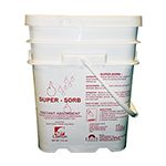 Fresh Products 17.5-SS Super Sorb Liquid Spill Absorbent Powder - 17 1/2 lb Pail - Lemon Fragrance