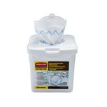 Rubbermaid 1822350 Rubbermaid HYGEN Disposable Microfiber Cloth Starter Kit - Kit includes (240) 18" cloths and (1) charging tub