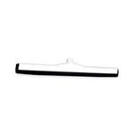 Janisan 24WT-P12 Color-Coded Moss Rubber Floor Squeegee - 24" wide - White in Color