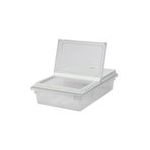 Rubbermaid 3311 26" x 18" ProSave Dual Action Food Box Lid - Clear in Color