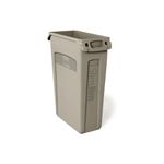 Rubbermaid 3540-60 Slim Jim with Venting Channels - 23 Gallon Capacity
