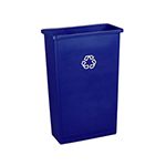 Rubbermaid 3540-28 Slim Jim Recycling Container - 23 U.S. Gallon Capacity