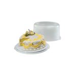 Rubbermaid 3900RD Cake Keeper - 13.2" L x 12.7" W x 6.9" H - White in Color