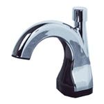Technical Concepts TC SoapWorks Counter Mounted Manual Hand Soap Dispenser - Chrome and Black in Color