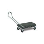 Rubbermaid 4401 Triple Trolley, Standard Duty with User-Friendly Handle and 5" dia x 7/8" w Casters - 32.5" L x 20.5" W - 500 lb capacity