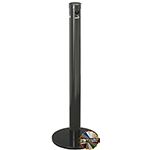 Glaro 4403 Deluxe Free Standing Smokers Pole - 3.5" Dia. x 42" H - Assorted Colors