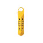 Rubbermaid 6110 Hanging Safety Sign with Multi-Lingual “Caution” Imprint and Falling Person Symbol
