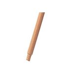 Rubbermaid 6361 Wood Handle, Threaded Tip, Lacquered - 1 1/8" Dia. x 60" in Length