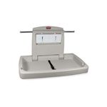 Rubbermaid 7818-88 Baby Changing Station Horizontal - 33.25" L x 21.5" H x 4" D (Closed)