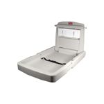 Rubbermaid 7819-88 Baby Changing Station Vertical - 23" L x 34.1" W x 4" H (Closed)