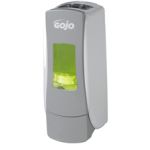 GOJO 8784-06 ADX Foam Soap Dispenser for use with 700 ml ADX refills - Gray/White in Color