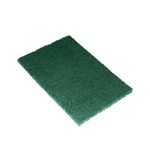 Americo 90-96 Medium Duty Hand Pads - Green in Color - 6" x 9" - 1 case of 60 pads - 6 bags of 10