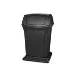 Rubbermaid 9171-88 45 Gallon Ranger Container with 2 Doors - 24.88" Sq. x 41.5" H