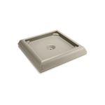 Rubbermaid 9177 Weighted Base Accessory for 45 and 65 Gallon Ranger Container - 24.5" Sq. x 6" H