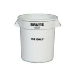 Rubbermaid 9F86 Brute "ICE ONLY" Container - 10 gallon capacity - 15.63" Dia. x 17.13" H