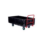 Rubbermaid 9T09 Side Panel Package, Converts Truck to Platform Convertible Wagon (4 sides and 2 end panels)