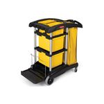 Rubbermaid 9T73 Microfiber Cleaning Cart
